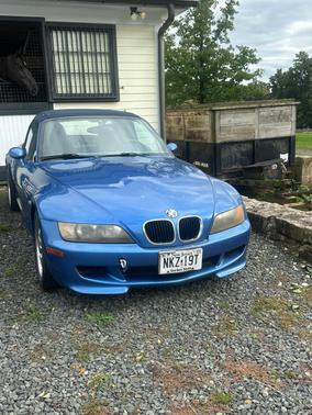 Blue 1999 BMW M Roadster