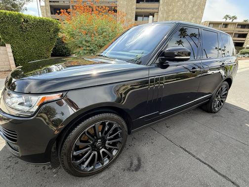 Black 2014 Land Rover Range Rover 5.0L Supercharged Ebony Edition