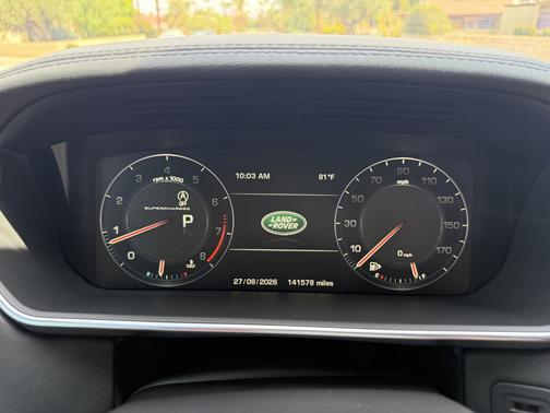 Black 2014 Land Rover Range Rover 5.0L Supercharged Ebony Edition