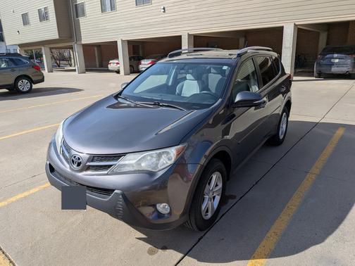 Gray 2014 Toyota RAV4 XLE