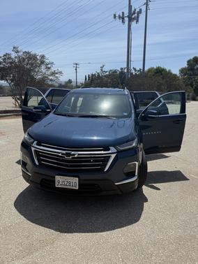 Blue 2023 Chevrolet Traverse LT Cloth