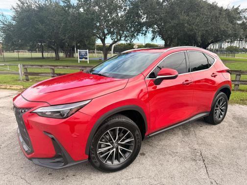 Red 2024 Lexus NX 250 Premium