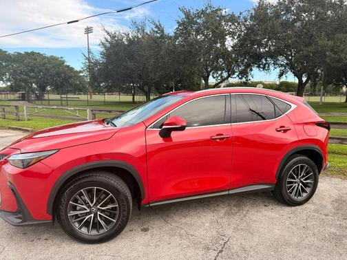 Red 2024 Lexus NX 250 Premium
