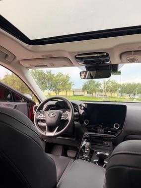 Red 2024 Lexus NX 250 Premium