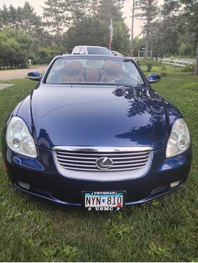 Blue 2003 Lexus SC 430 Base