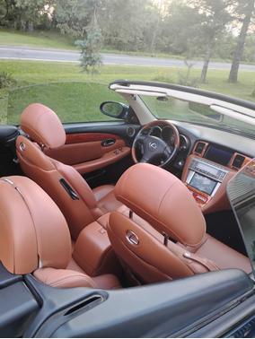 Blue 2003 Lexus SC 430 Base