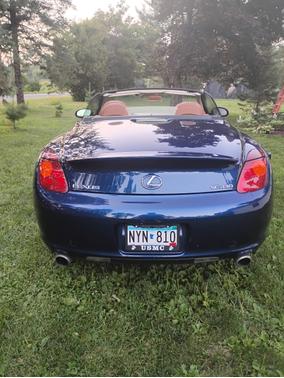 Blue 2003 Lexus SC 430 Base