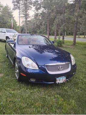Blue 2003 Lexus SC 430 Base