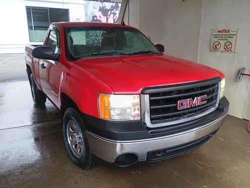 Red 2008 GMC Sierra 1500 Work Truck