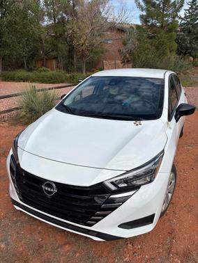 White 2025 Nissan Versa S