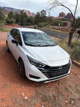 White 2025 Nissan Versa S