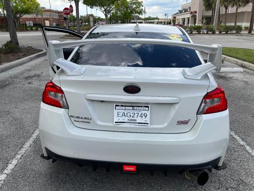 White 2015 Subaru WRX STI Base
