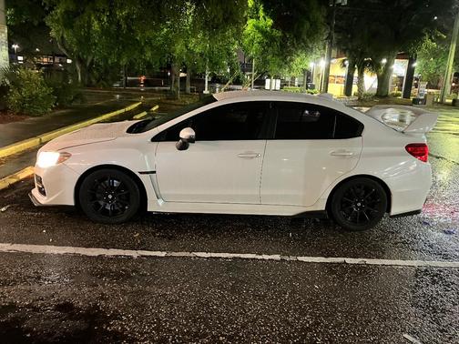 White 2015 Subaru WRX STI Base