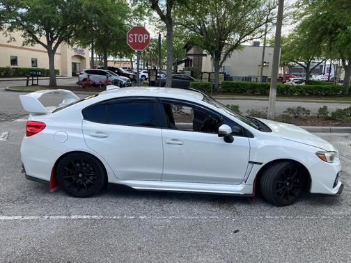 White 2015 Subaru WRX STI Base