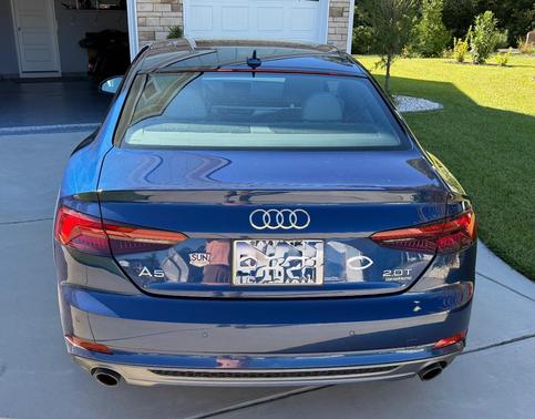 Blue 2018 Audi A5 2.0T Premium Plus