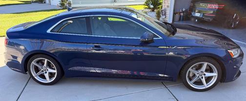 Blue 2018 Audi A5 2.0T Premium Plus