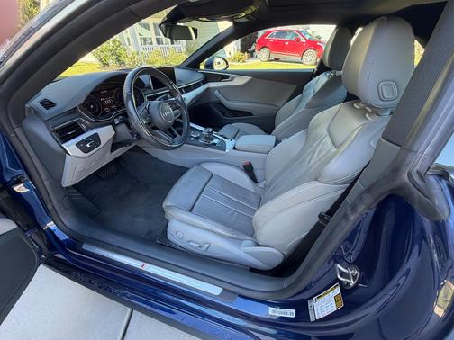 Blue 2018 Audi A5 2.0T Premium Plus