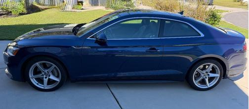Blue 2018 Audi A5 2.0T Premium Plus