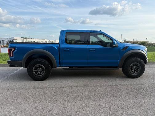 Blue 2019 Ford F-150 Raptor