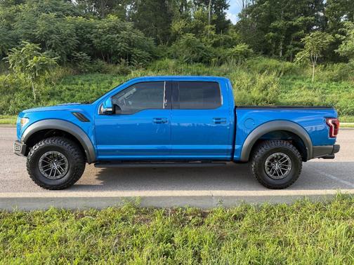 Blue 2019 Ford F-150 Raptor