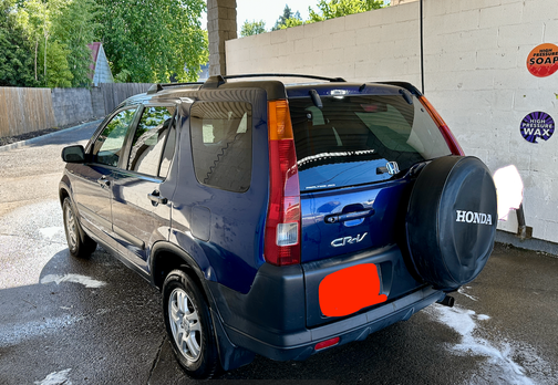 Blue 2004 Honda CR-V EX