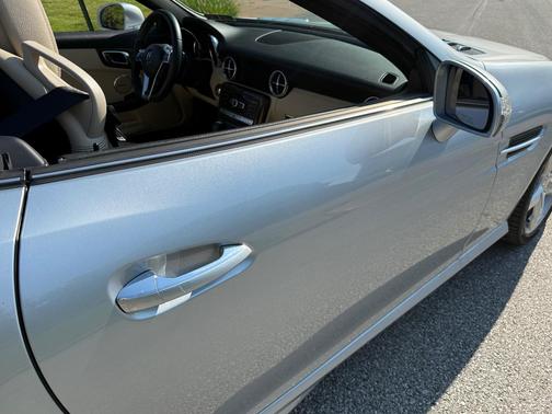 Gray 2014 Mercedes-Benz SLK-Class SLK 350