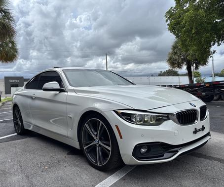 White 2018 BMW 430 i