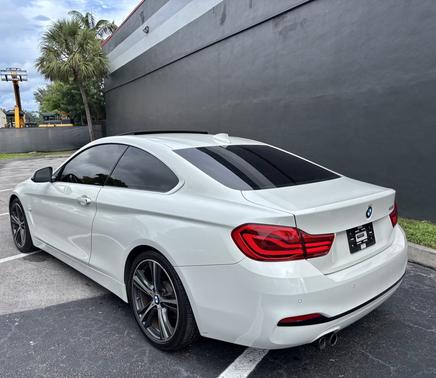 White 2018 BMW 430 i