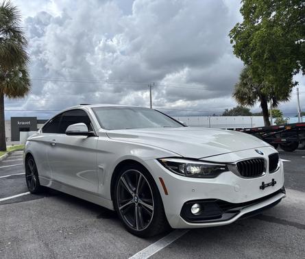 White 2018 BMW 430 i