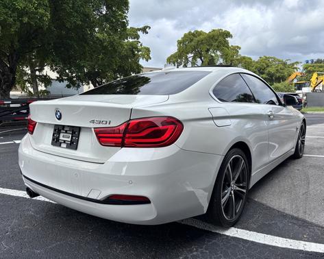White 2018 BMW 430 i