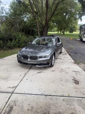 Gray 2018 BMW 740 i xDrive