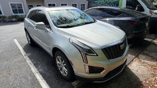 Silver 2020 Cadillac XT5 Premium Luxury