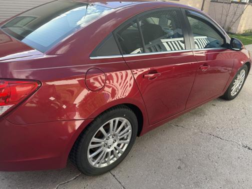Red 2013 Chevrolet Cruze ECO