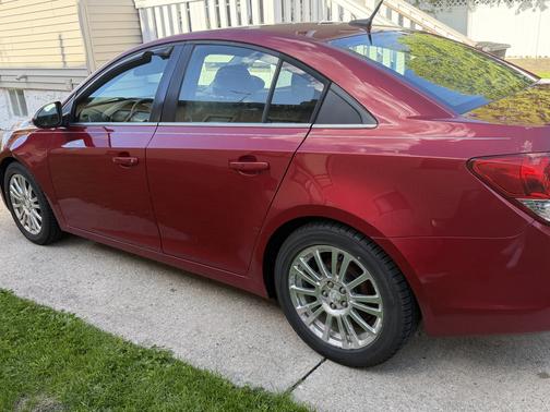 Red 2013 Chevrolet Cruze ECO