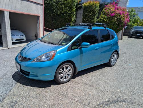 Blue 2013 Honda Fit Base