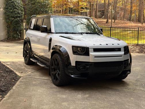 White 2023 Land Rover Defender V8