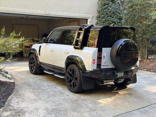 White 2023 Land Rover Defender V8