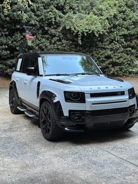 White 2023 Land Rover Defender V8
