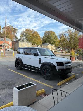 White 2023 Land Rover Defender V8