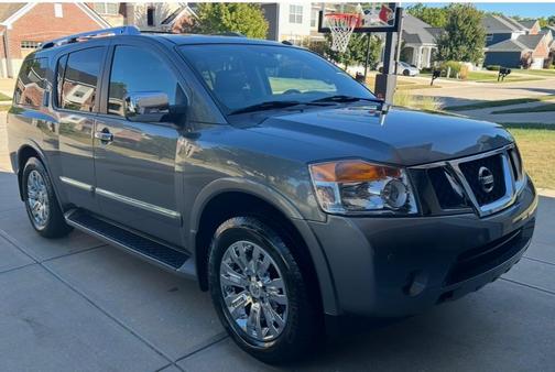 Gray 2015 Nissan Armada Platinum