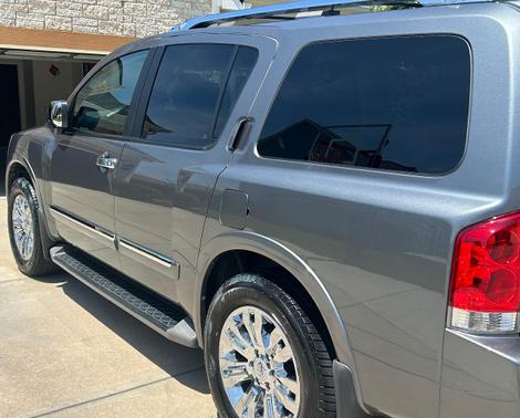Gray 2015 Nissan Armada Platinum