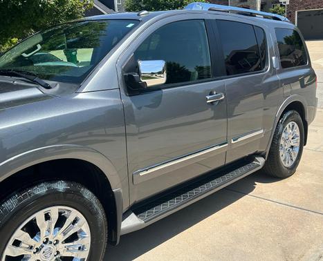 Gray 2015 Nissan Armada Platinum