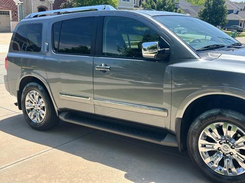 Gray 2015 Nissan Armada Platinum
