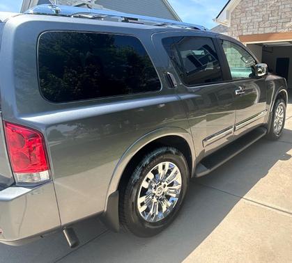 Gray 2015 Nissan Armada Platinum