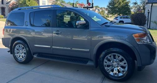 Gray 2015 Nissan Armada Platinum