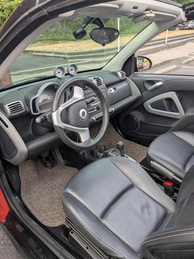 Red 2008 smart ForTwo Passion Cabriolet