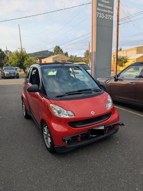 Red 2008 smart ForTwo Passion Cabriolet