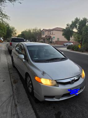 Gray 2010 Honda Civic EX-L