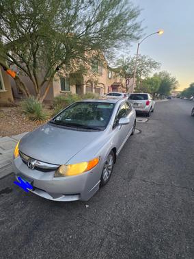 Gray 2010 Honda Civic EX-L