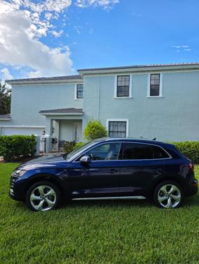 Blue 2021 Audi Q5 45 Premium Plus
